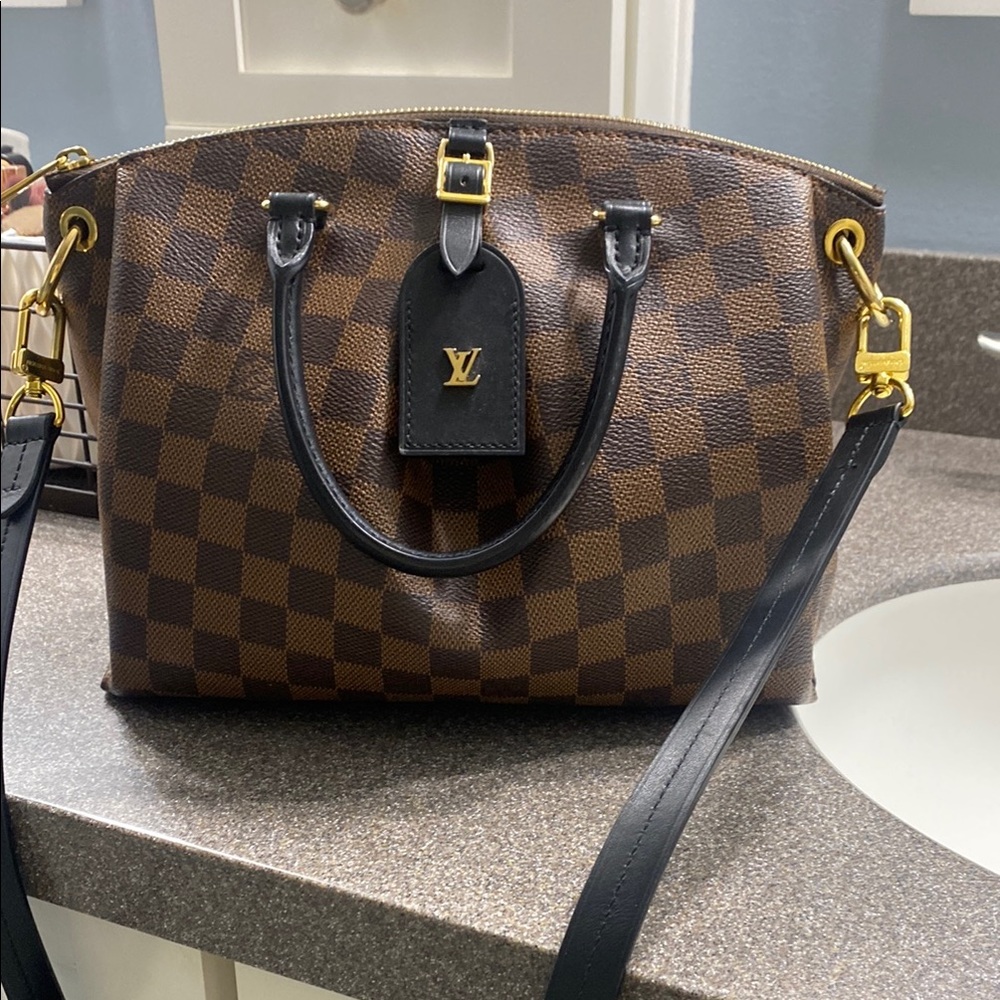Louis Vuitton Brown Satchel Odeon Tote PM- price is firm.